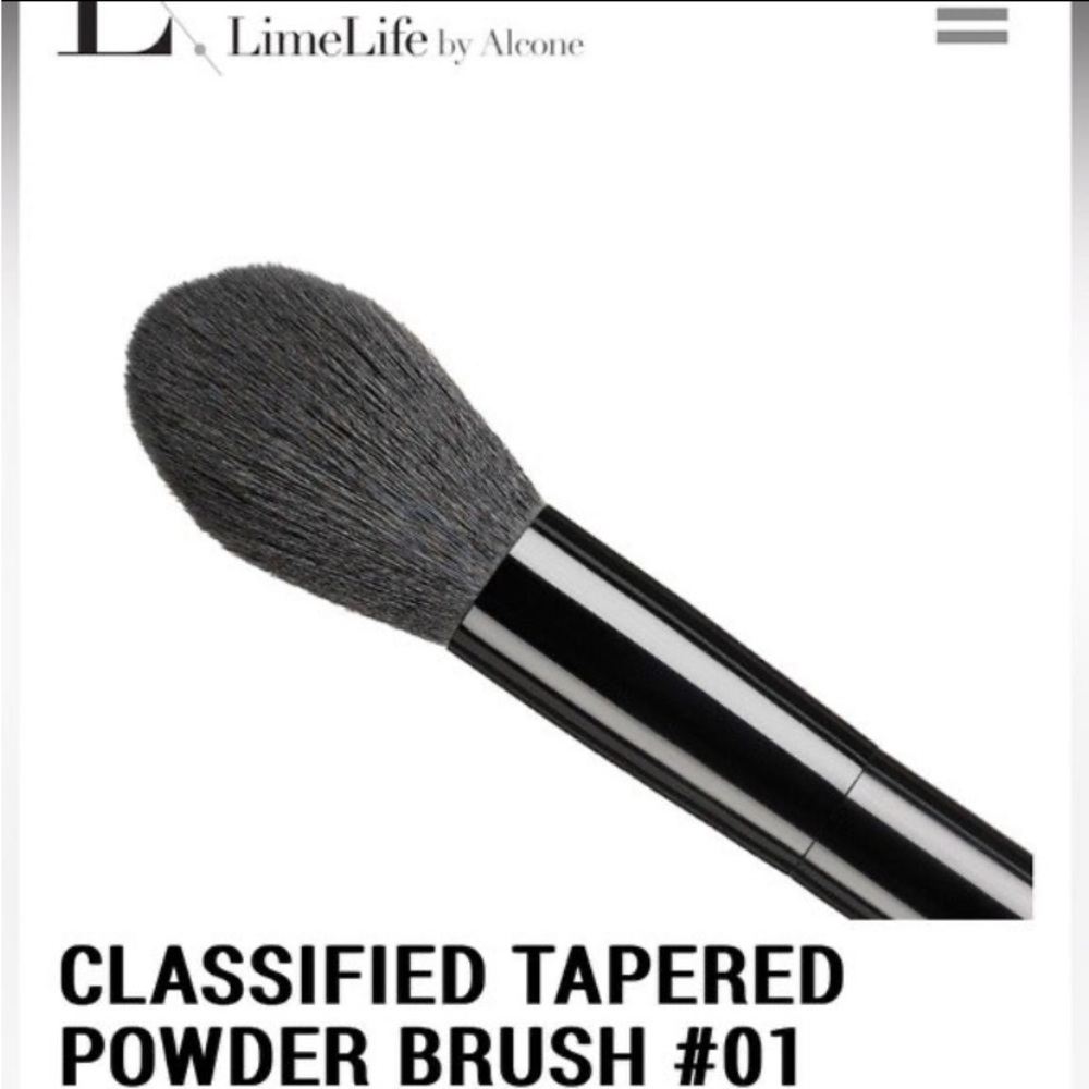 Limelife by Alcone powder brush #01. This is only for one brush.